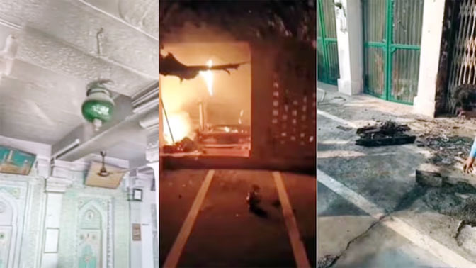 મિરઝાપુરમાં જામા મસ્જિદમાં મોડી રાતે આગ લગાવી, રણજીત સેઠ, રોહિત ગુપ્તા, ગણેશ, પ્રિન્સ મૌર્ય અને રોશનની ધરપકડ કરાઇ