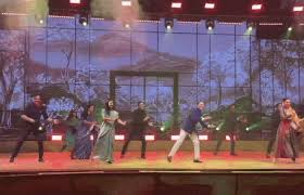 ભાજપ-વિપક્ષના સાંસદોએ એક મંચ ઉપર કર્યો ડાન્સ