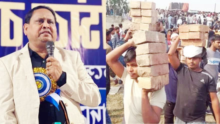 ભારે વિવાદ બાદ હુમાયુ કબીરે બાબરી મસ્જિદનો પાયો નાંખ્યો,મુસ્લિમોને મસ્જિદ બનાવવાનો અધિકાર : હુમાયુ કબીર