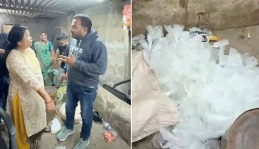 દારૂનું દૂષણ ડામવા મહિલાઓ રણચંડી બની : બાળકને કાખમાં તેડી મહિલાની દારૂના અડ્ડા પર જનતા રેડ